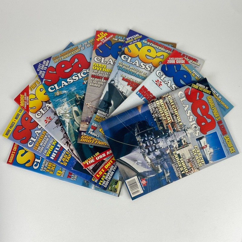 Sea Classics Magazine – 1 MAGAZINE – 2000-2020 – CHOOSE YOUR MONTH