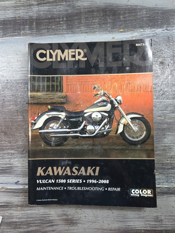 Clymer Service Repair Maintenance Manual M471-3 Kawasaki Vulcan 1500 Series 96