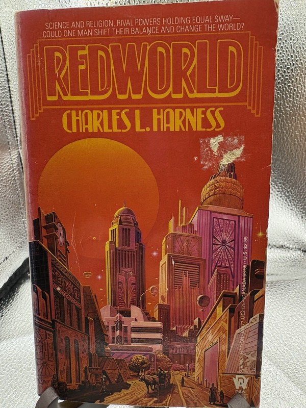 Redworld Charles L. Harness 1986 First Printing Science Fiction DAW Books