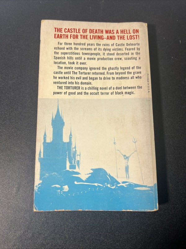 Vintage 1967 edition the Torturer by Peter Saxon paperback 1st Printing gallery
