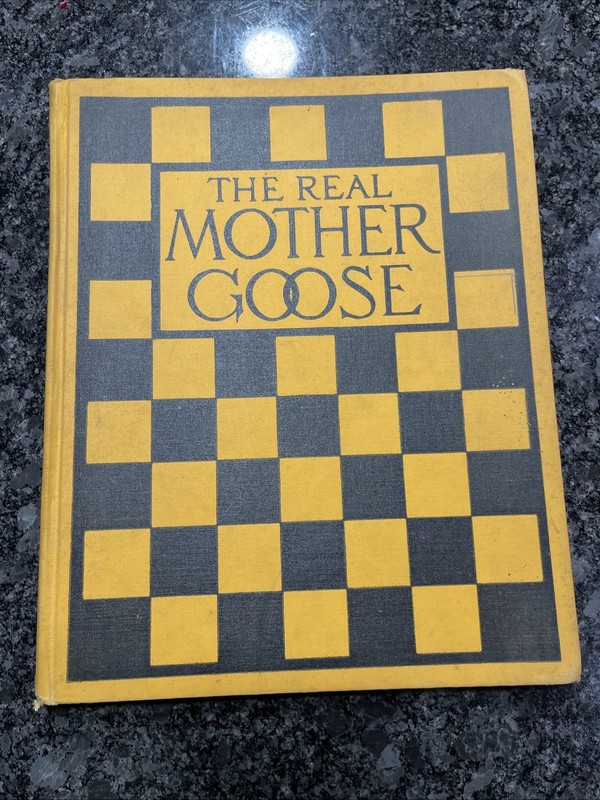 The Real Mother Goose 1953 Cadmus Books Hardcover E M Hale