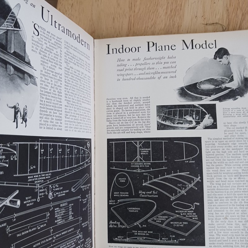 VINTAGE: Amateur Craftsman's Cyclopedia of Things to Make 1939 2nd Print HC Worn gallery