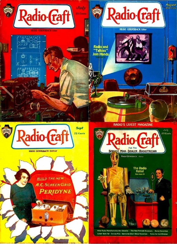 199 Radio Craft – Electronics Technology Magazine Issues (1929-1949) on DVD