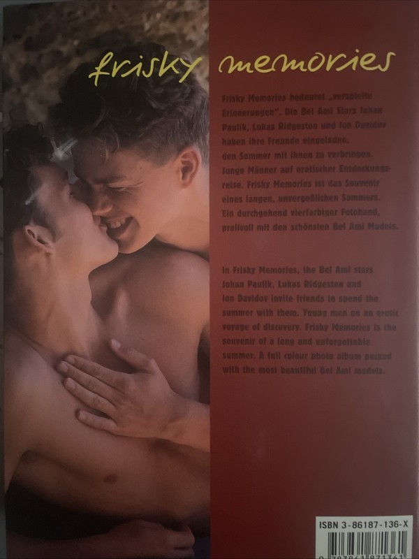 Bel Ami: Frisky Memories Bruno Gmunder 1999 Gay Interest Male Photography gallery