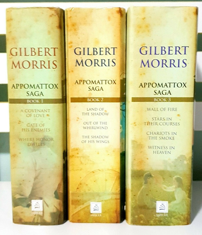 Complete Set of 10x Appomattox Saga Stories in 3 HC Books by Gilbert Morris! gallery