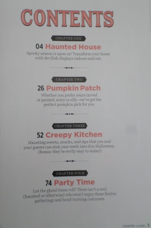 Country Living Halloween Spectacular Magazine 2025 Fall Autumn October gallery