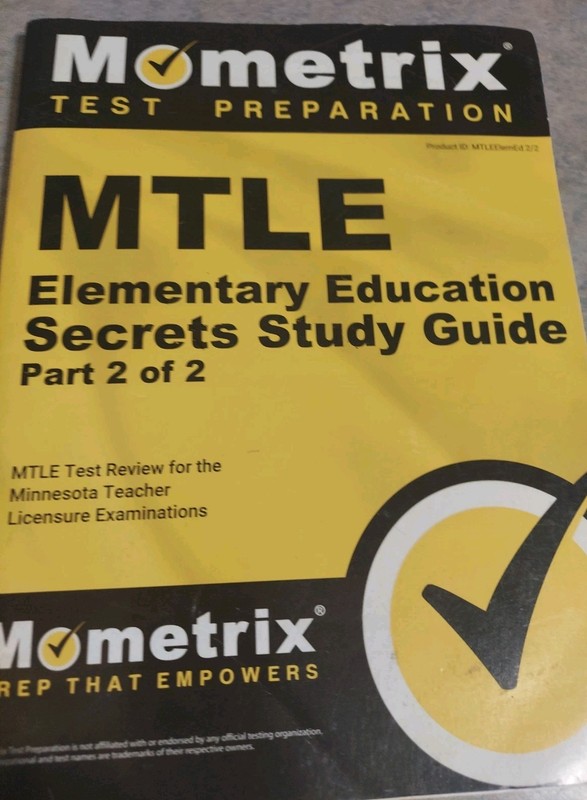 MTLE Elementary Education Secrets Study Guide: MTLE Test Review . GOOD