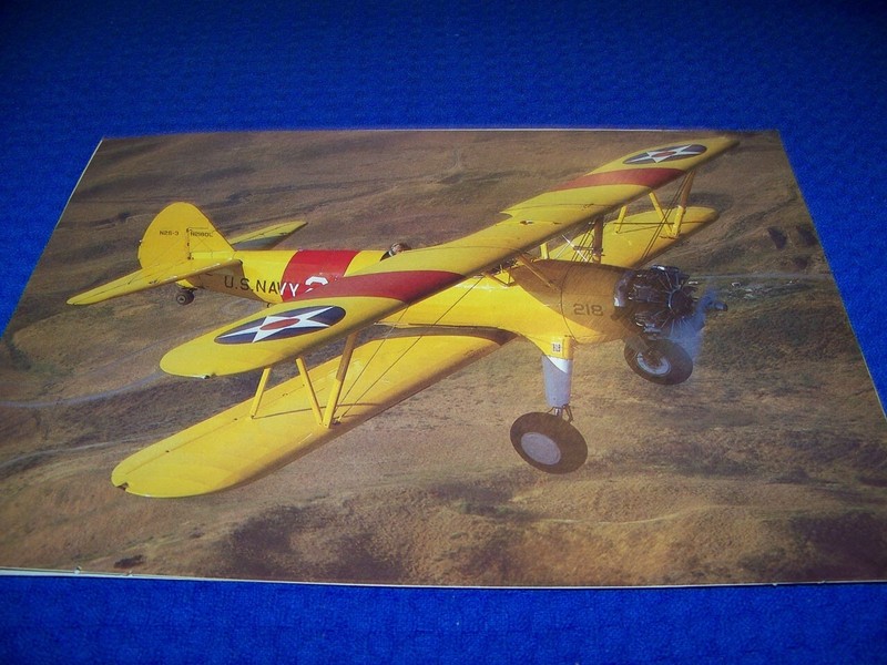 DALE CLARKE’S STEARMAN BIPLANE ..1-PAGE COLOR PHOTO PAGE… (779MM)