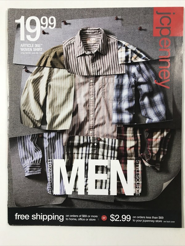 JC PENNEY MEN'S STYLE catalog 2010-2011 Lot of 7 issues-Men's Fashion 2000s gallery