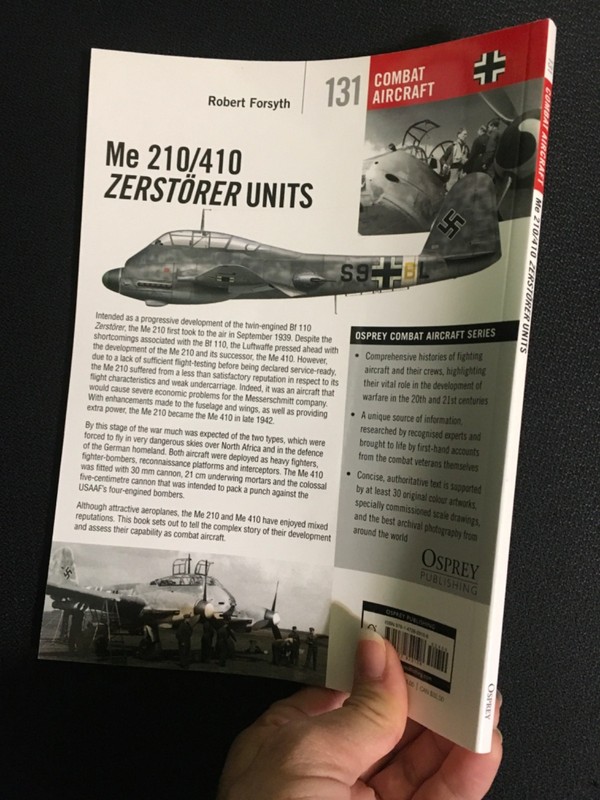 Combat Aircraft 131 Me 210/410 ZERSTORER UNITS Robert Forsythe WWII Aviation NEW gallery