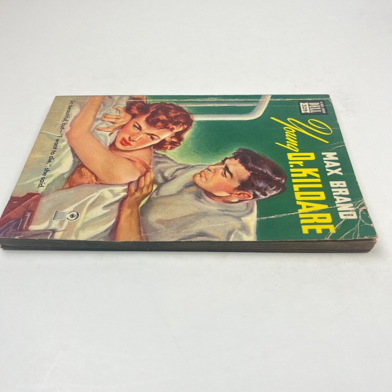 Map Back #329: Young Dr. Kildare 1st PB 1941 Max Brand, DELL Pulp Romance GGA gallery