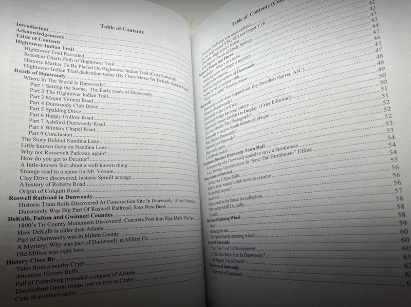 The Writings of Jim Perkins Dunwoody Historian - Bill Drury gallery