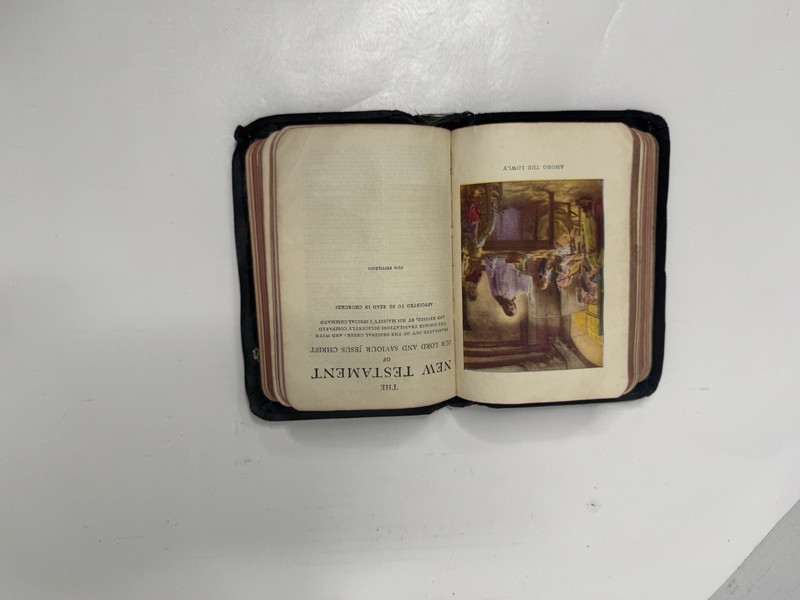 Antique Bible 1910 Cambridge Great Britain Scholarship Ed. gallery