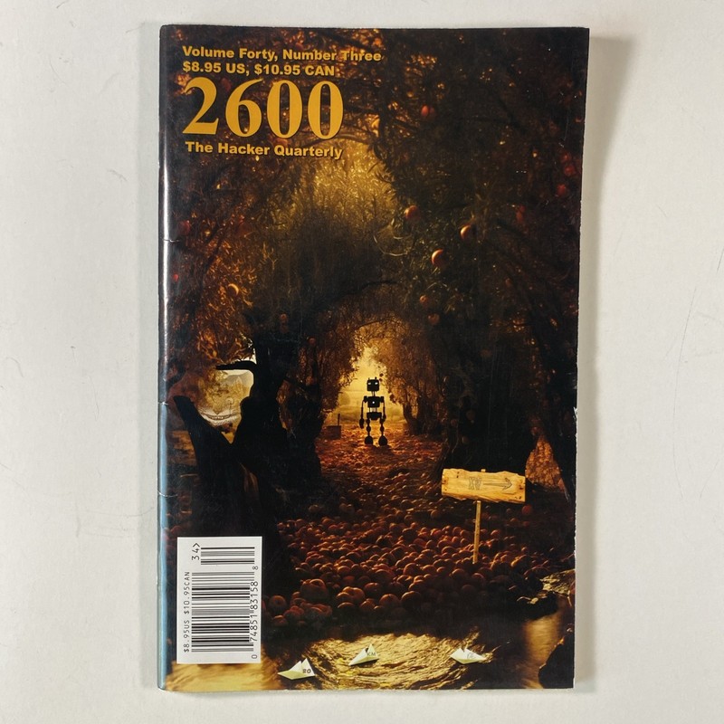 2600 The Hacker Quarterly Magazine Lot (3) Issues Vol 33 39 40 2016-2023 gallery