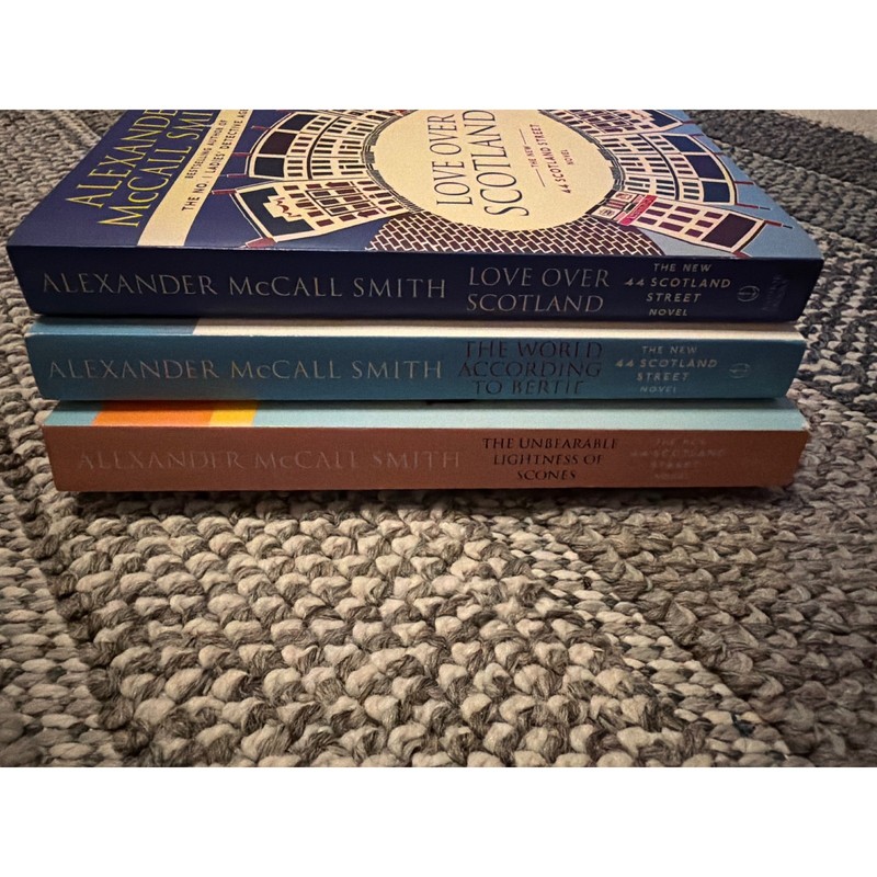 Alexander McCall Smith 44 Scotland Street Series Books #3–5 Lot of 3 Paperbacks gallery