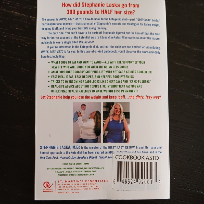 DIRTY, LAZY, KETO - [Revised and Expanded] - by Laska, Stephanie - Paperback gallery