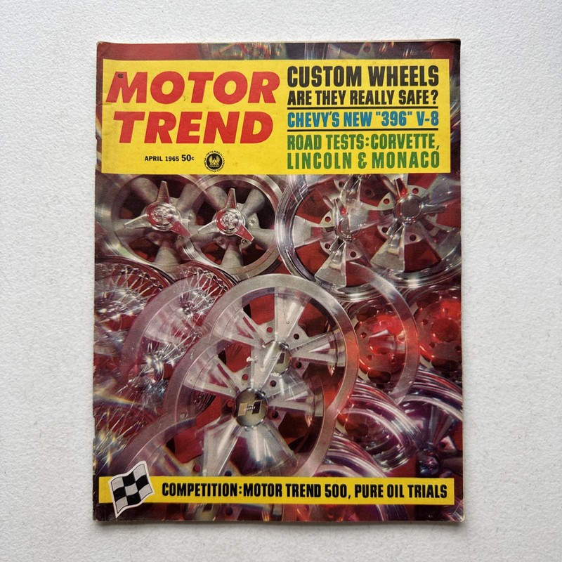 Vintage Motor Trend Magazine April 1965 Volume 17 No. 4