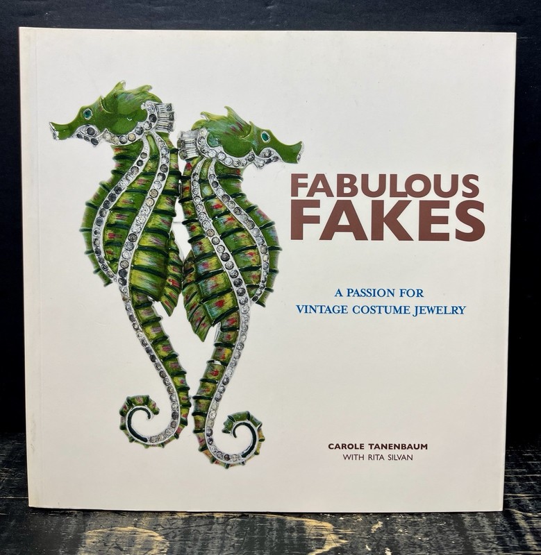 Fabulous Fakes: A Passion for Vintage Costume Jewelry Tanenbaum Like New X1