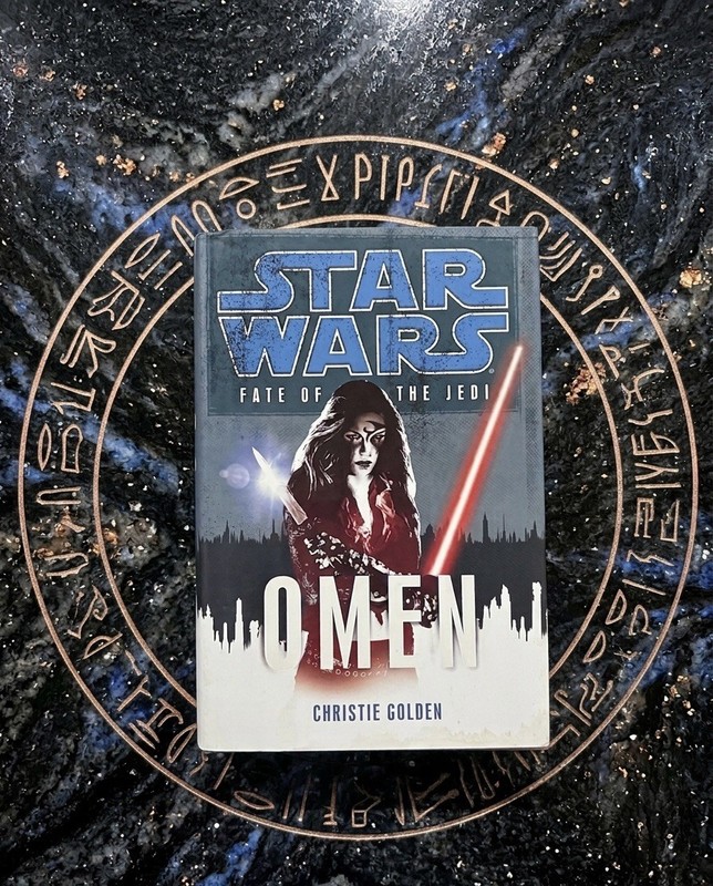 Star Wars Fate of the Jedi Omen Book by Christie Golden 2009 First Ed Room Decor