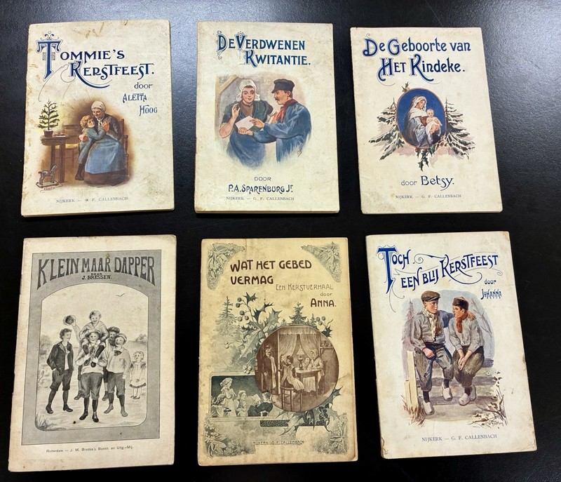 Six Vintage Dutch Booklets – Holland Netherlands – Illustrated Paperback