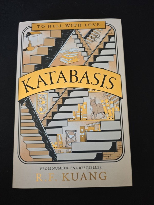 Fairyloot Exclusive Edition Katabasis by R. F. Kuang Hardcover Sprayed Edges