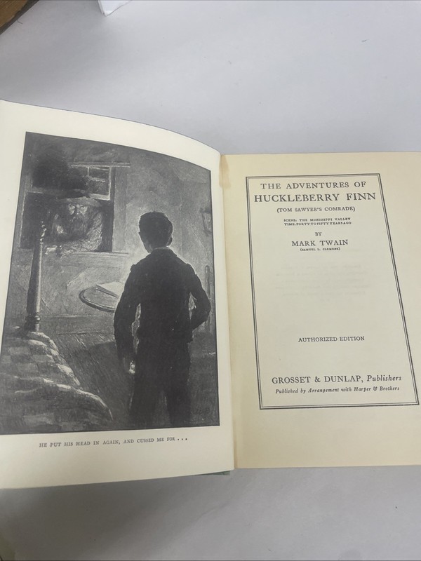 The Adventures Of Huckleberry Finn By Mark Twain 1918 gallery