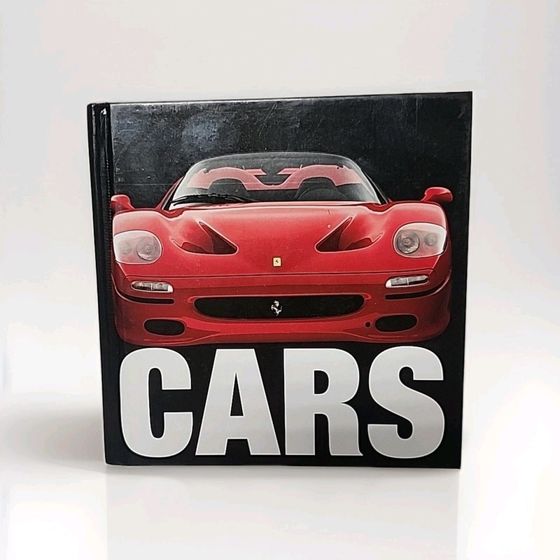 CARS CUBE BOOK WHITE STAR PUBLISHERS 2006 HARDCOVER pre-owned