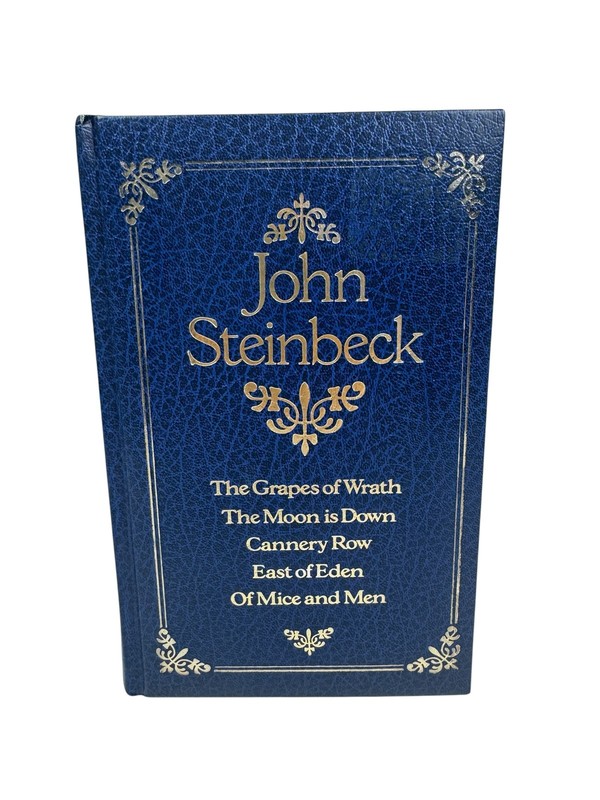 John Steinbeck Collected Works Omnibus Blue Gilt Hardcover