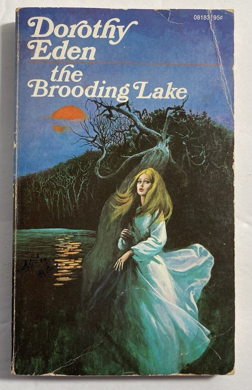 The Brooding Lake by Dorothy Eden~Vintage 1st Ace Edition Paperback Book~Gothic
