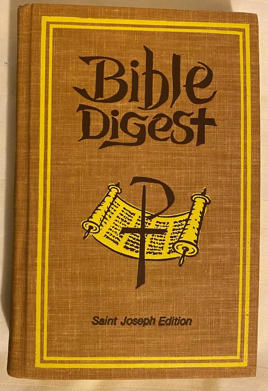 Bible Digest – St. Joseph Edition, 1981 New American Bible, Catholic Publishing