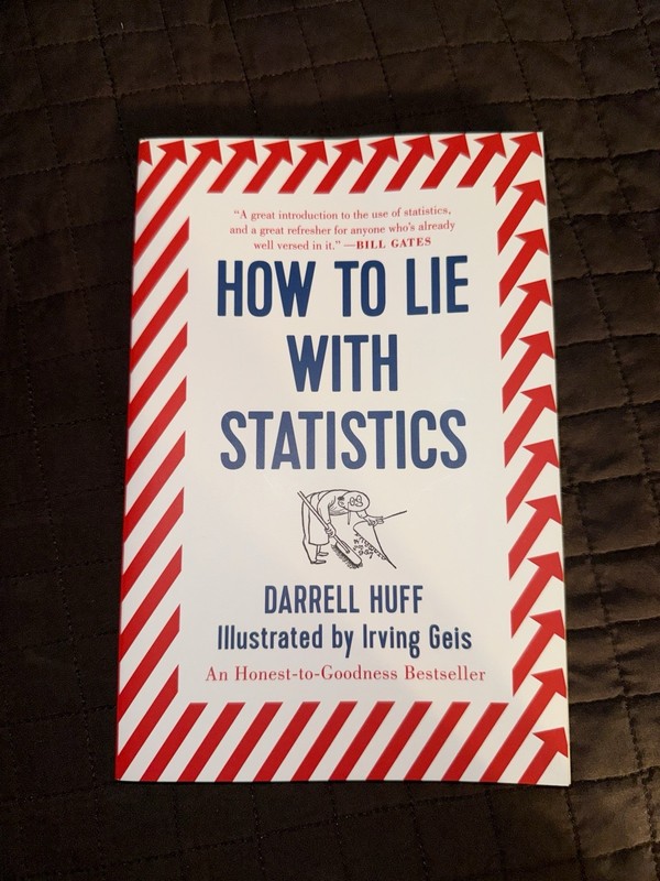 How to Lie with Statistics by Darrell Huff, Irving Geis (Illustrator)