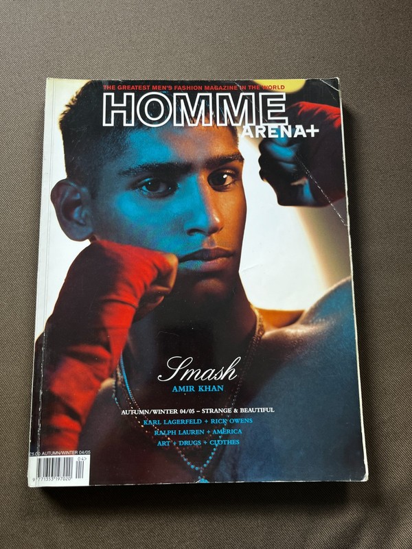 ARENA HOMME PLUS #22 Autumn/Winter 2004 Amir Khan JOE McKENNA Jonathan Nee @ EX+