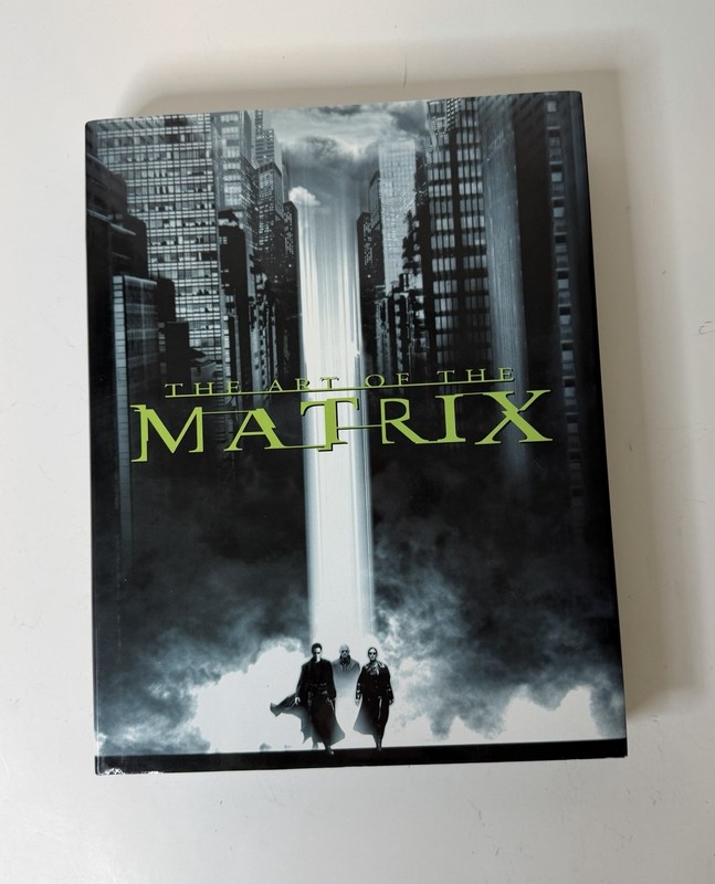 2000 Newmarket Press The Art of The Matrix Hard Cover Book 3rd Printing