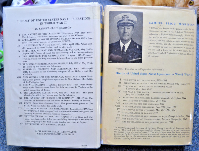 History of United States Navel Operations in WW2 Morison Complete w/DJ gallery