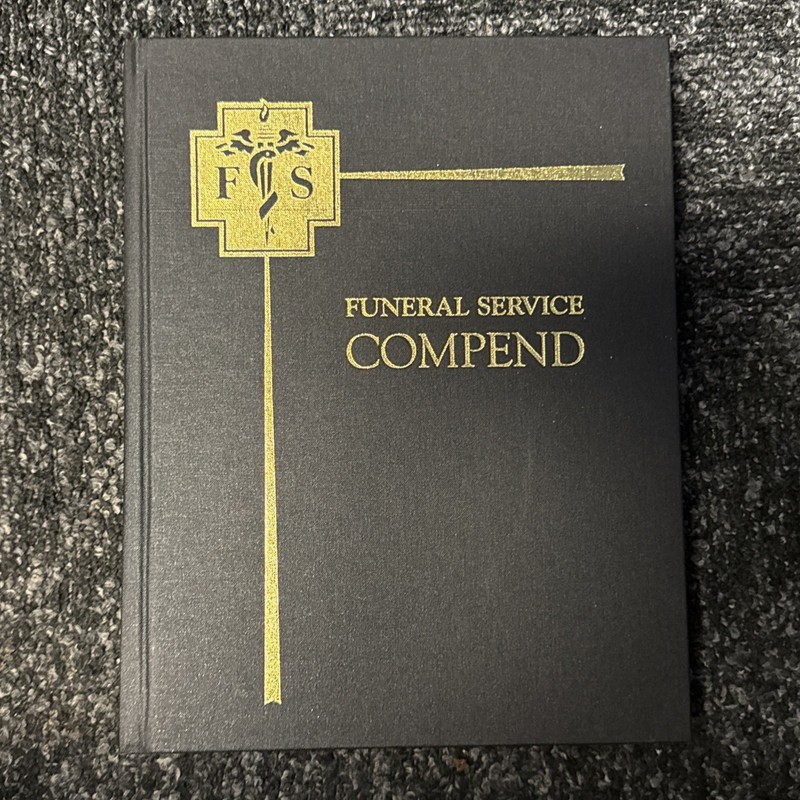 Funeral Service Compend HC Study Guide 6th Edition 2002 2020 reprint