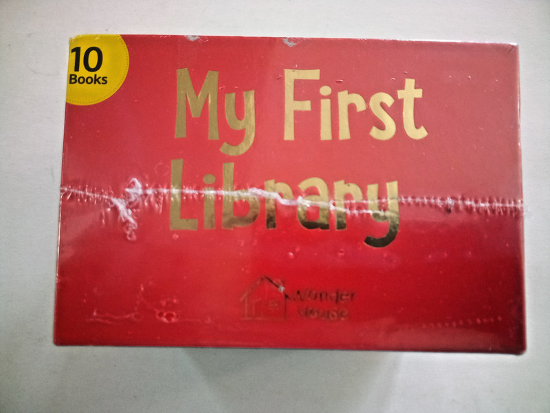 My First Library 10 Board Books Boxed Set New/Sealed. 2025, Wonder House.