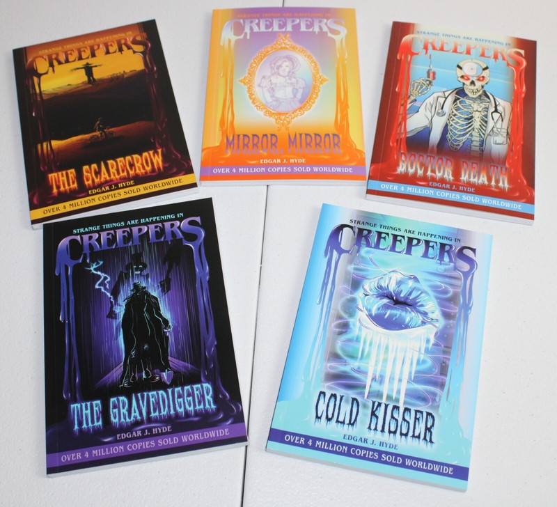 Creepers Books 5 in Series of 10 New,By Edgar J. Hyde Paper Back