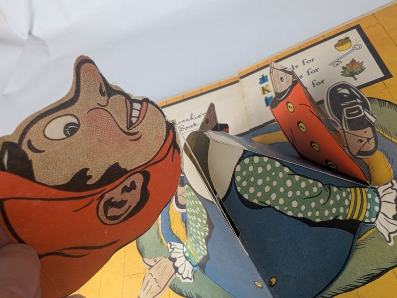 1933 edition The Pop Up Pinocchio .✧˖ Harold Lentz .✧˖ Blue Ribbon Books gallery