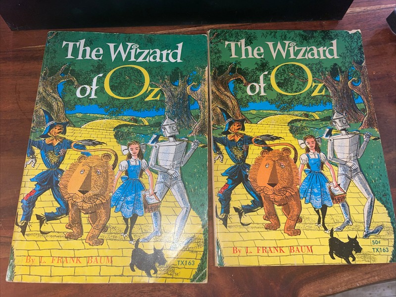 (2) The Wizard Of Oz Frank Baum Paul Granger Scholastic TX163 PBs 4th & 7th PRT