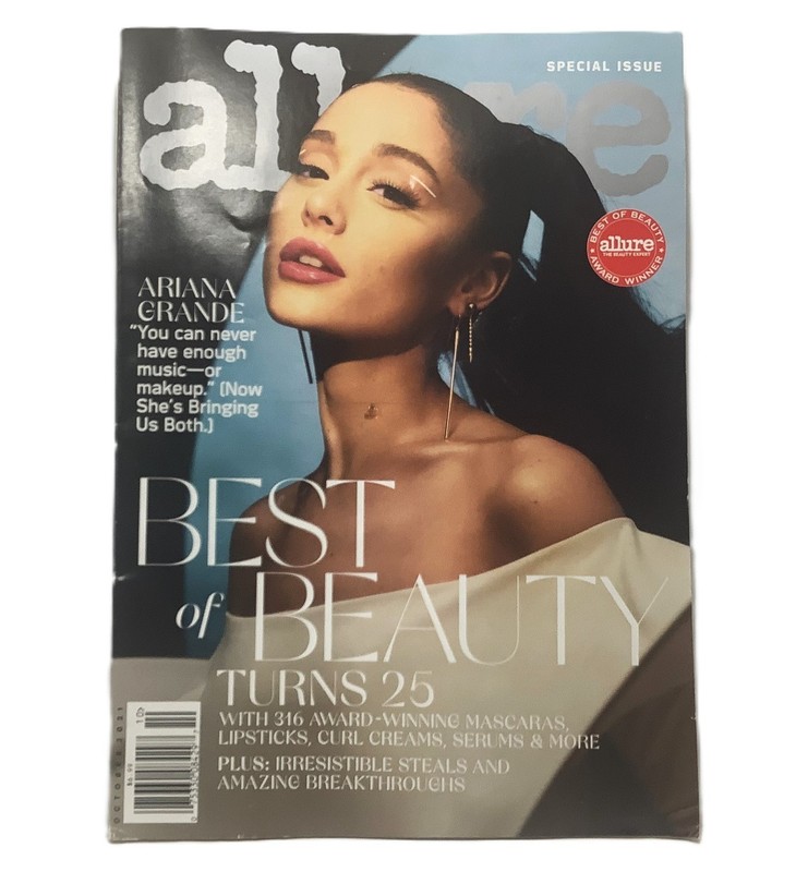 ALLURE MAGAZINE OCTOBER 2021 – ARIANA GRANDE FRONT COVER
