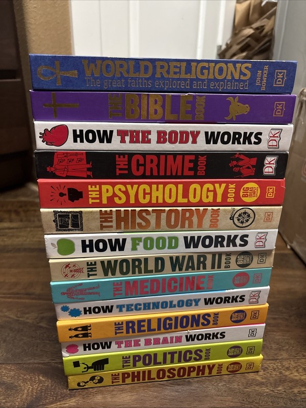 29 DK Big Ideas Books Lot First Editions Psychology History Philosophy Marvel DC gallery
