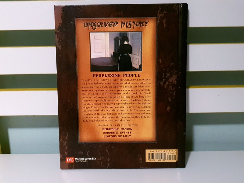 Unsolved History: Perplexing People! HC 2006 Book by Gary L. Blackwood gallery