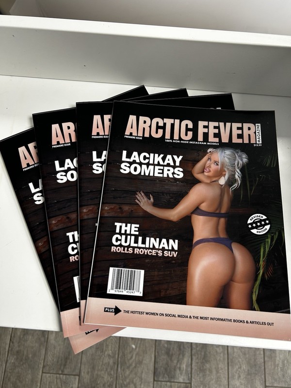 ARCTIC FEVER MAGAZINE ISSUE LACIKAY SOMERS