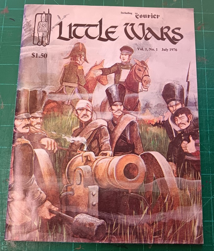 Little wars Magazine volume #1 #1 July 1976 in VG condition