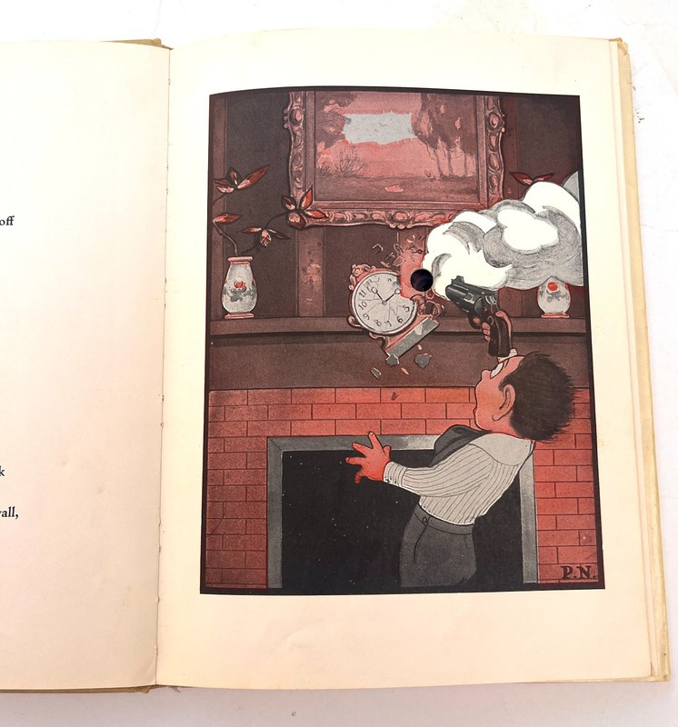The Hole Book Peter Newell Harper & Row 1936 Reprint 1908 Edition HC DJ Vintage gallery