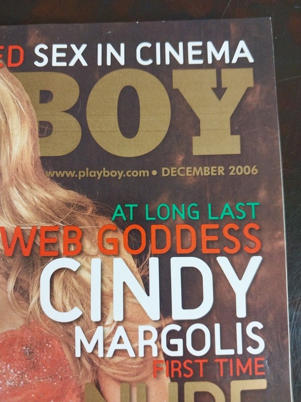 Playboy Magazine December 2006 Cindy Margolis Samuel L Jackson gallery