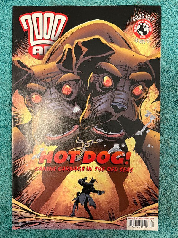 2000AD Comic Judge Dredd ~ PROG 1317 – 8.5 Very Fine+ to 7.0 Very Fine/Fine