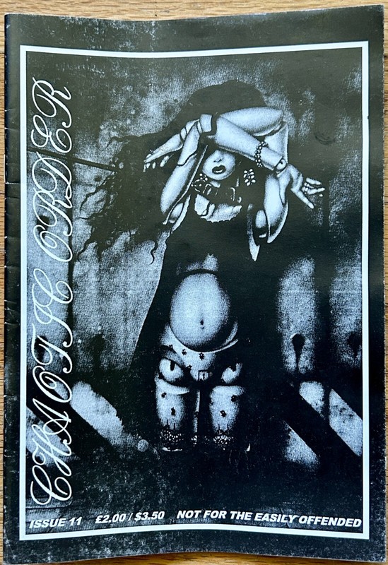 5 2001/02 Chaotic Order Fanzines CO 10 11 12 13 18 UNDERGROUND HORROR SCENE gallery