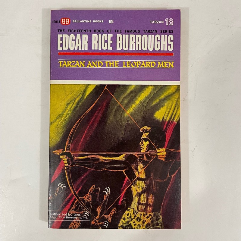 Tarzan and the Leopard Men Edgar Rice Burroughs Vintage 1st print PB NM 18