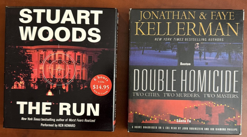 12 Audiobook CD Lot Thriller Mystery Suspense Woods Kellerman Cook Scottoline gallery